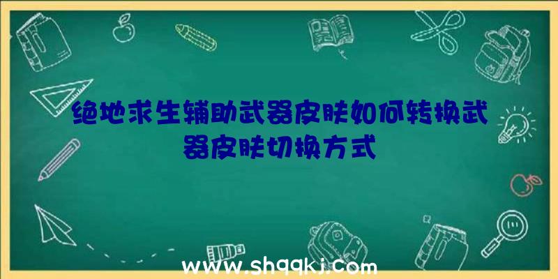 绝地求生辅助武器皮肤如何转换武器皮肤切换方式