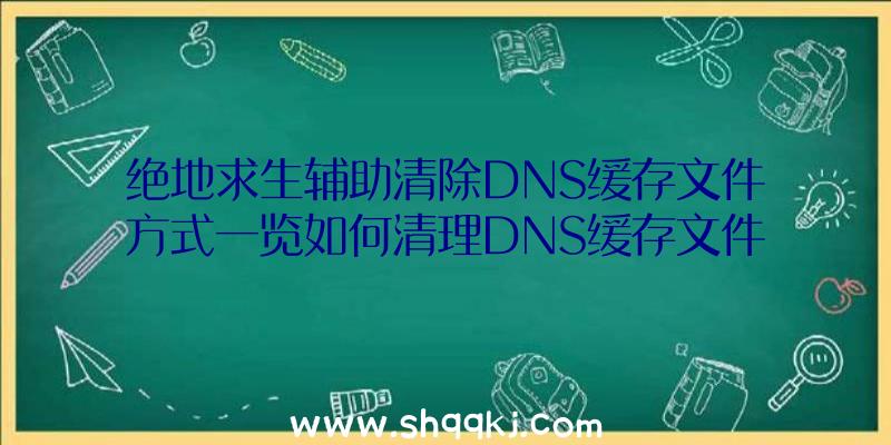 绝地求生辅助清除DNS缓存文件方式一览如何清理DNS缓存文件