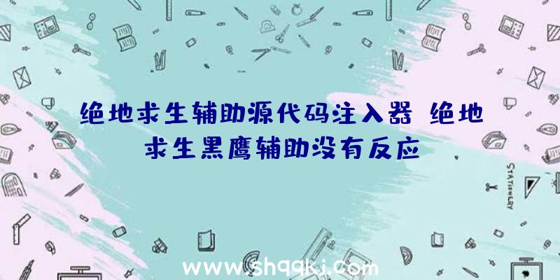 绝地求生辅助源代码注入器、绝地求生黑鹰辅助没有反应