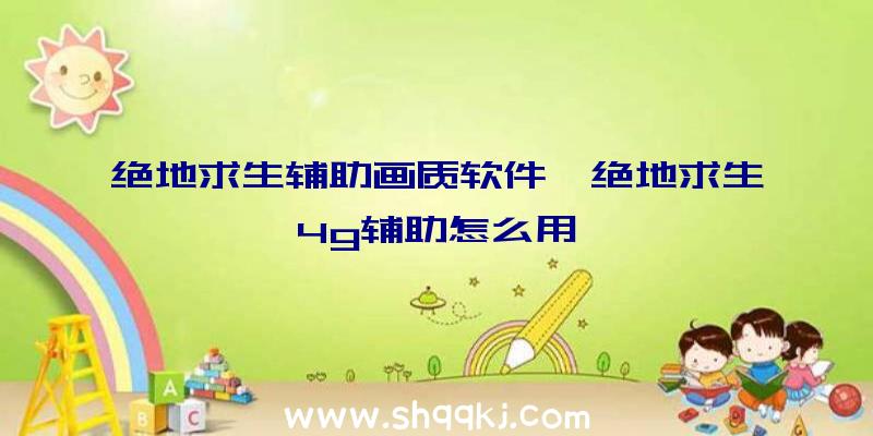 绝地求生辅助画质软件、绝地求生4g辅助怎么用