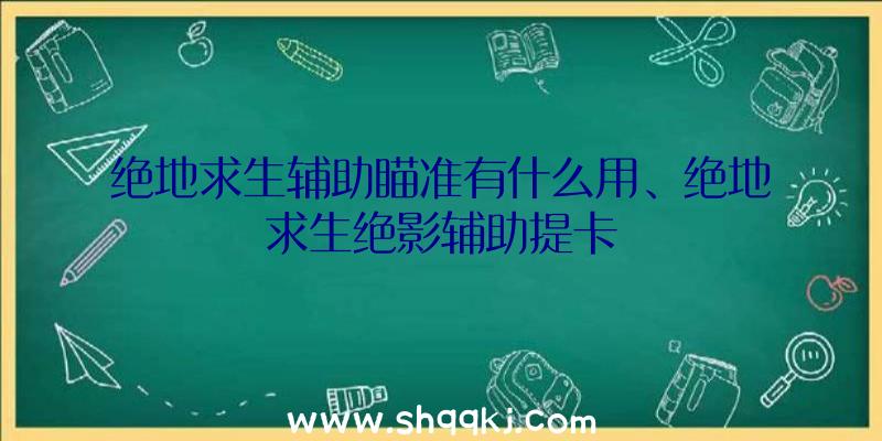 绝地求生辅助瞄准有什么用、绝地求生绝影辅助提卡