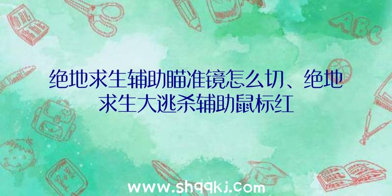 绝地求生辅助瞄准镜怎么切、绝地求生大逃杀辅助鼠标红