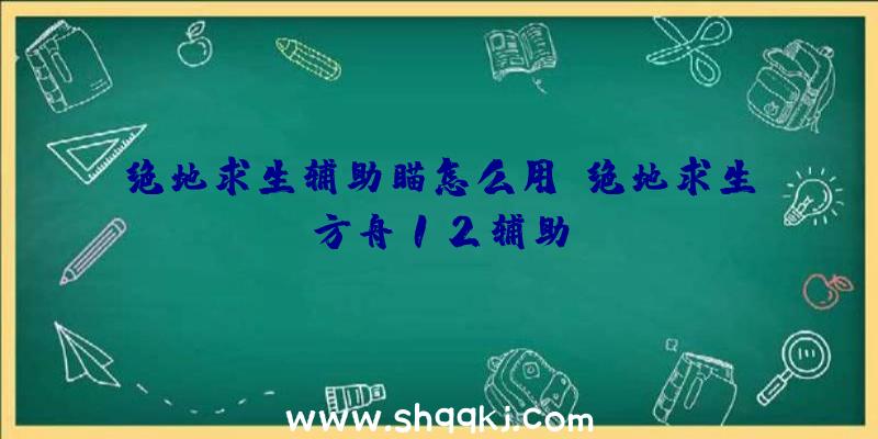 绝地求生辅助瞄怎么用、绝地求生方舟12辅助