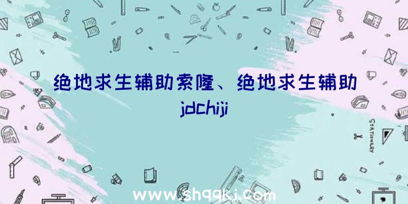 绝地求生辅助索隆、绝地求生辅助jdchiji