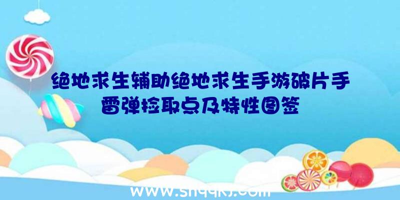 绝地求生辅助绝地求生手游破片手雷弹捡取点及特性图签