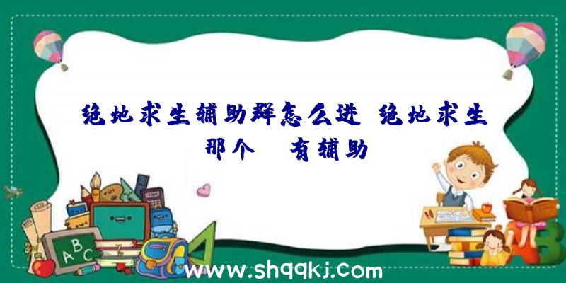 绝地求生辅助群怎么进、绝地求生那个yy有辅助