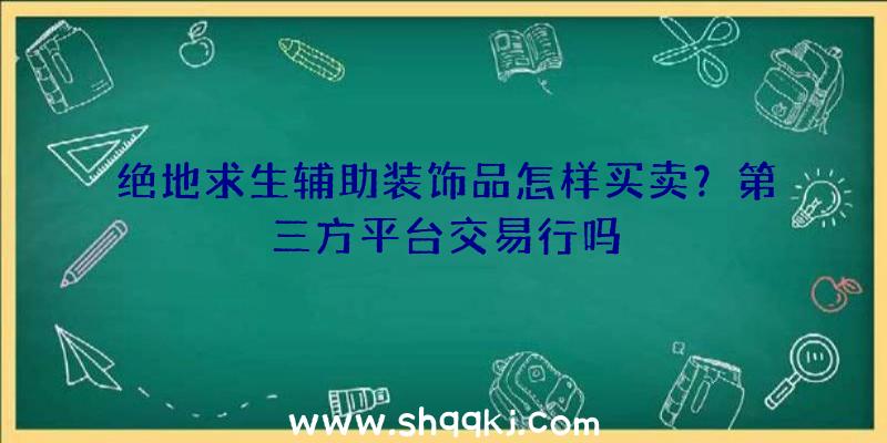 绝地求生辅助装饰品怎样买卖？第三方平台交易行吗