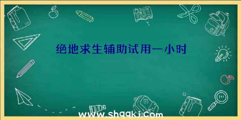 绝地求生辅助试用一小时