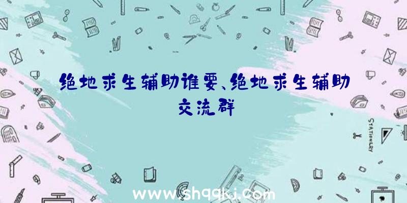 绝地求生辅助谁要、绝地求生辅助交流群