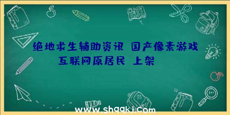 绝地求生辅助资讯：国产像素游戏《互联网原居民》上架steam跌荡放诞崎岖的单人剧情让你爽不断