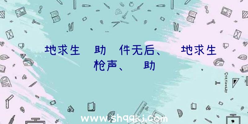 绝地求生辅助软件无后、绝地求生枪声、辅助