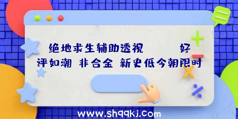 绝地求生辅助透视：steam好评如潮《非合金》新史低今朝限时两天六折优惠39元