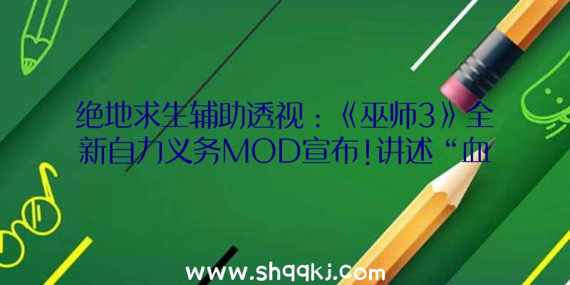 绝地求生辅助透视：《巫师3》全新自力义务MOD宣布!讲述“血与酒”事情后奥里安娜的阅历