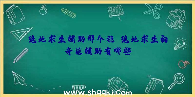 绝地求生辅助那个稳、绝地求生的奇葩辅助有哪些