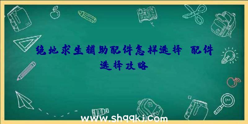 绝地求生辅助配件怎样选择_配件选择攻略