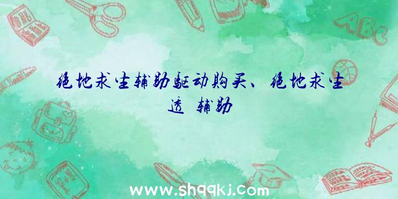 绝地求生辅助驱动购买、绝地求生透視辅助