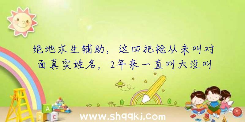 绝地求生辅助：这四把枪从未叫对面真实姓名，2年来一直叫大没叫过他的真实（绝地求生辅助:这四把枪从没叫正对面真实身份,2