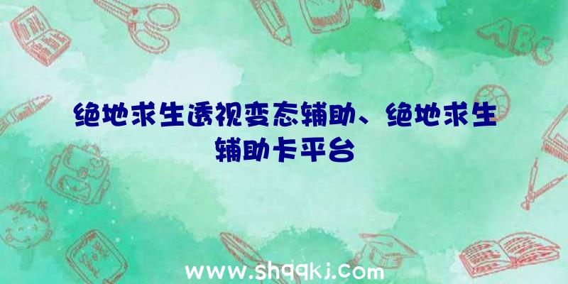 绝地求生透视变态辅助、绝地求生辅助卡平台