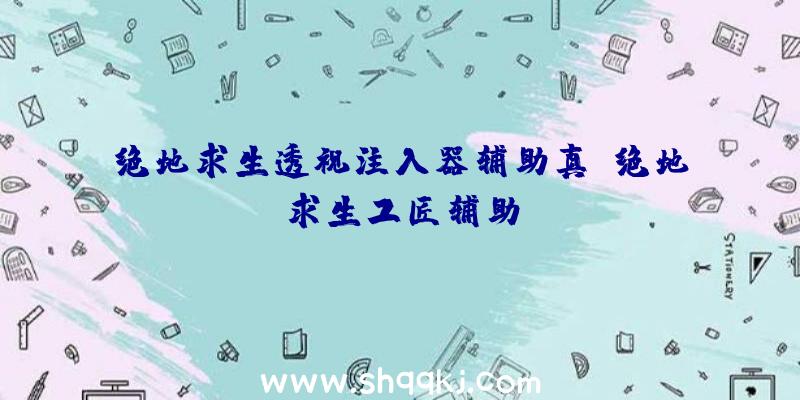 绝地求生透视注入器辅助真、绝地求生工匠辅助