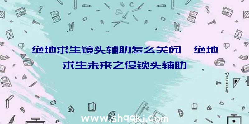 绝地求生镜头辅助怎么关闭、绝地求生未来之役锁头辅助