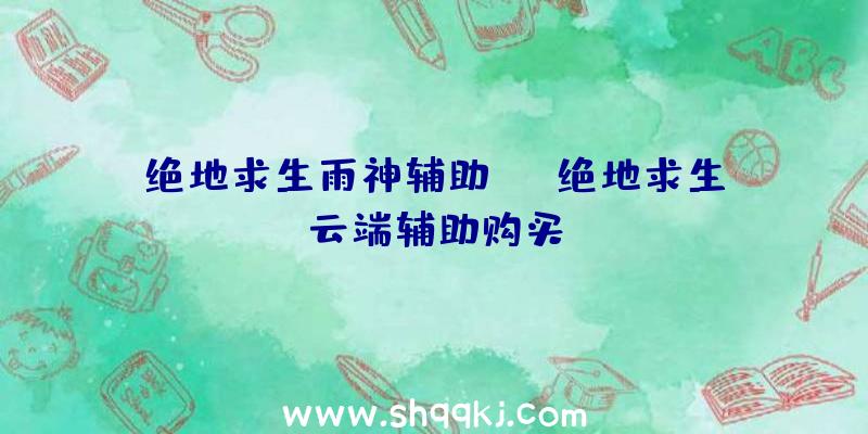 绝地求生雨神辅助yy、绝地求生云端辅助购买