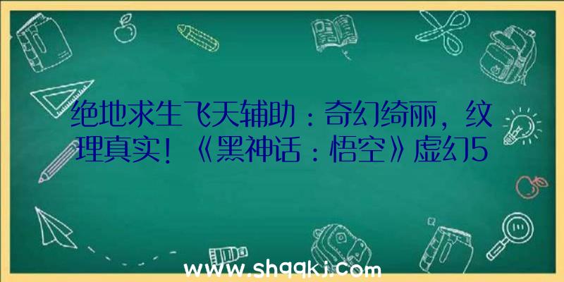 绝地求生飞天辅助：奇幻绮丽，纹理真实！《黑神话：悟空》虚幻5场景图发布