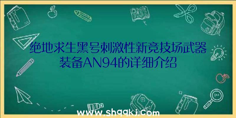 绝地求生黑号刺激性新竞技场武器装备AN94的详细介绍