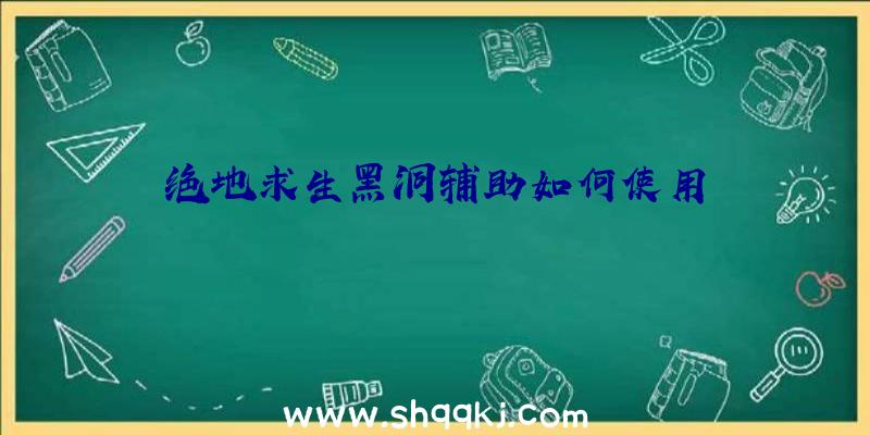 绝地求生黑洞辅助如何使用