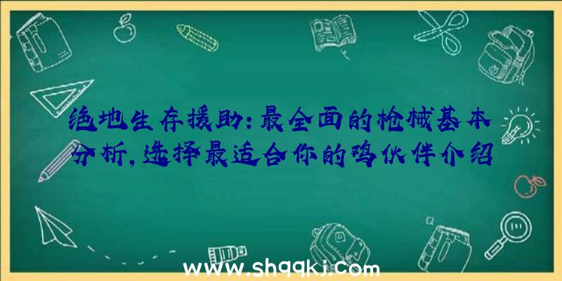 绝地生存援助:最全面的枪械基本分析,选择最适合你的鸡伙伴介绍