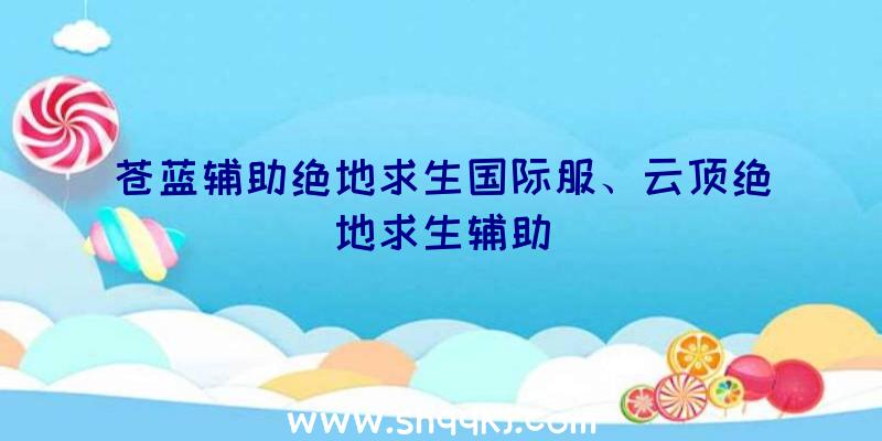 苍蓝辅助绝地求生国际服、云顶绝地求生辅助