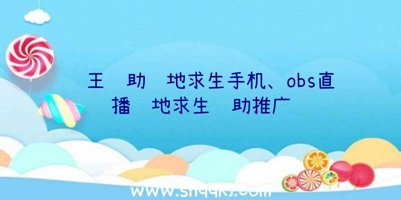 龙王辅助绝地求生手机、obs直播绝地求生辅助推广